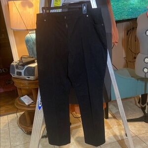 CJ Banks Black Chinos Classic Straight-Leg